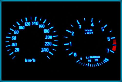 G047 bmw e38, e39, e53 x5 eu 240kmh petrol wb el plasma glow cluster gauges