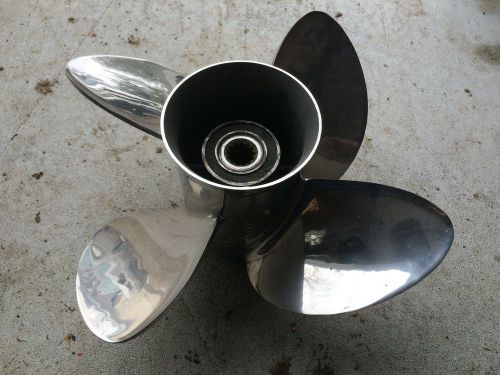 Stainless steel prop evinrude johnson 4 blade