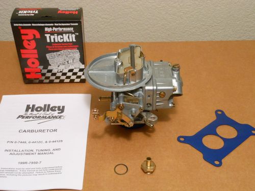 Rebuilt hp holley 4412-3 500cfm 2bbl streetrace imca wissota nascar 289 302 350