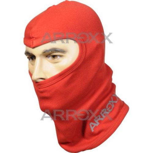 (new) arroxx balaclava head sock,(3) pcs red in color.race kart,vintage kt100