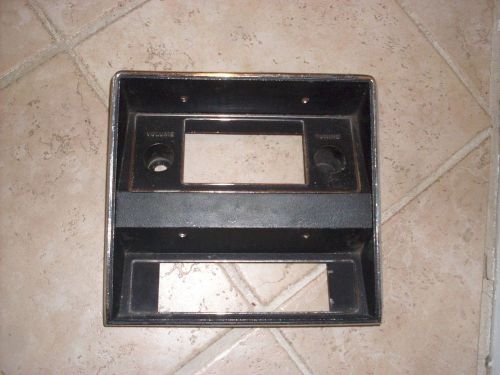 1971 72 73 ford mustang radio bezel trim face plate original