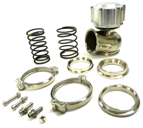 Maximizer 7psi to 25psi compact wastegate silver 60mm external wastegate