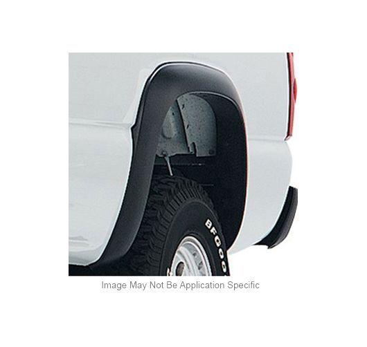 Warn 2-piece set fender flares rear new black f250 truck f350 37215