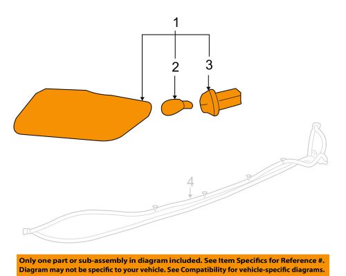 Gm oem-side marker lamp right 96830944