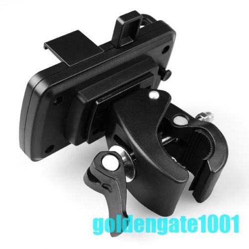 Motorcycle handlebar cell phone mount pda gps mp3 holder black for honda ktm gg