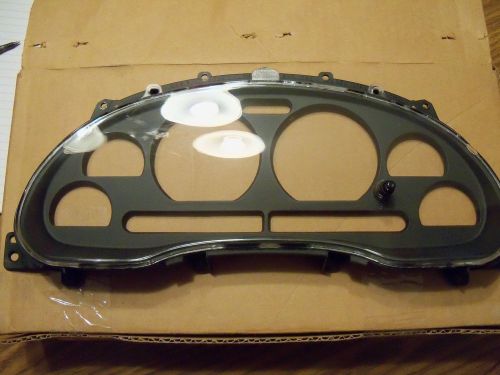 Oem ford 1999-2004 mustang instrument gauge cluster cover (new) xr3z-10890-aa