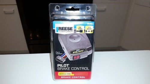 *new* reese towpower pilot electric trailer brake control 7437811 up to 3 axle