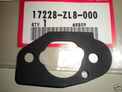 Nos honda g300 g400 air cleaner gasket 17228-zl8-000