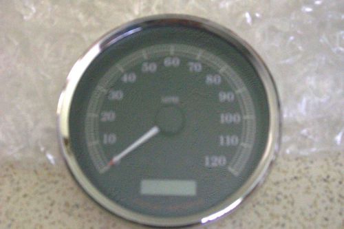 Harley-davidson used  speedo, 5&#034;, black  face mph,  pn# 67033-11