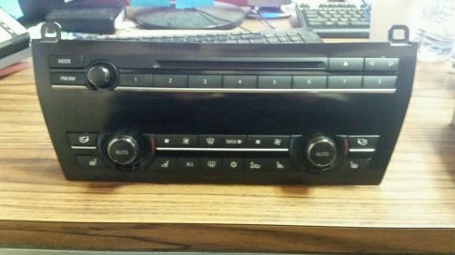 11-14 bmw 750 760 radio control panel oem