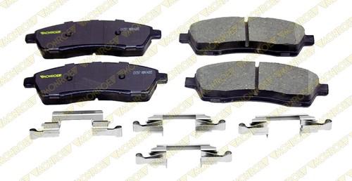 Monroe cx757 brake pad or shoe, rear-monroe ceramics brake pad