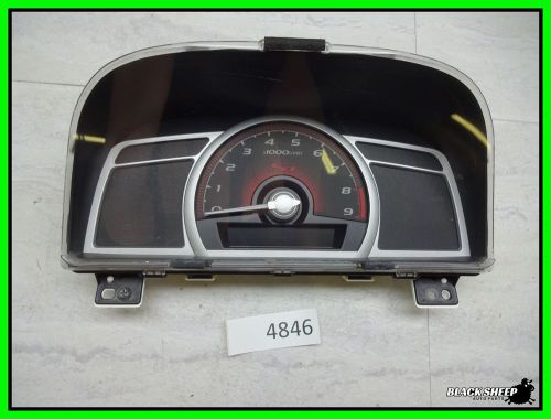 07-11 honda civic si coupe gauge cluster 99k miles (includes photo of it lit up)