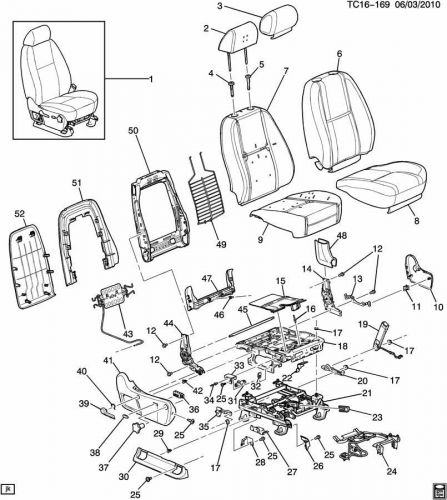 Gm oem supplemental restraint system-passenger presence sensor 20919641