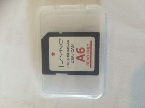 Oem-genuine ford/lincoln a6 navigation sd card