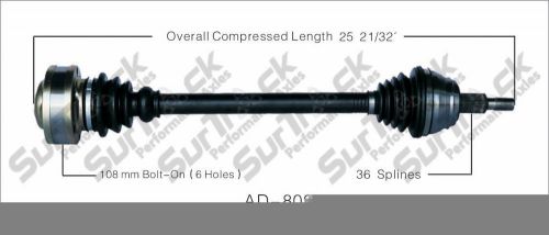 Surtrack ad8090 right new cv complete assembly