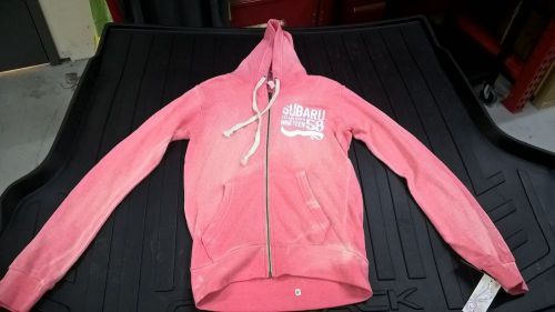 Ladies genuine subaru hooded sweatshirt