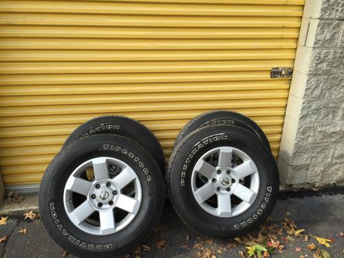 Firestone destination tires and 2006 nissan titan rims