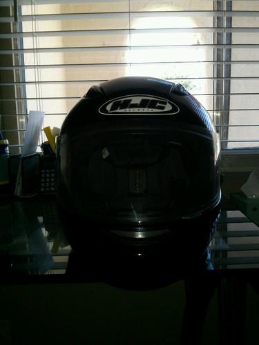 Hjc motorcycle helmet