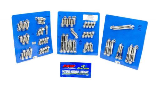 Arp engine/accy fastener kit 12 pt polished ford cleveland/modified p/n 554-9504