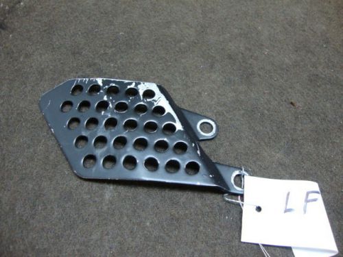 00 2000 kawasaki zx1200 zx12r zx-12r foot peg shield, left #z104