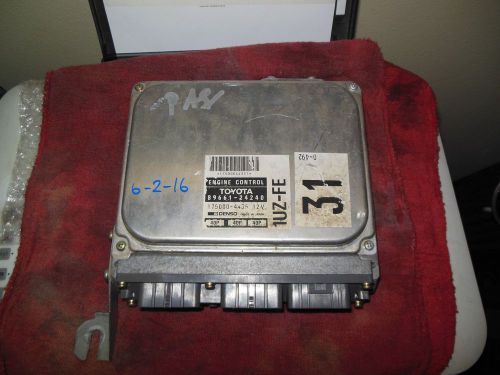 92 93 94 lexus sc400 ecm ecu engine computer pcm 89661-24240 1uzfe