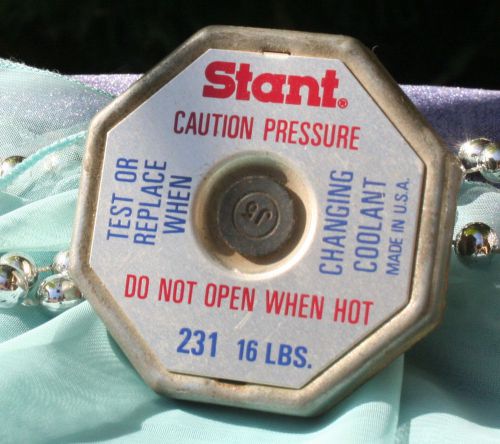 Stant radiator cap #231 16 lbs.original  231