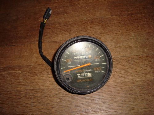 Arctic cat 3 1/2&#034; speedometer gauge 1946 miles older metal jag puma eltigre ext