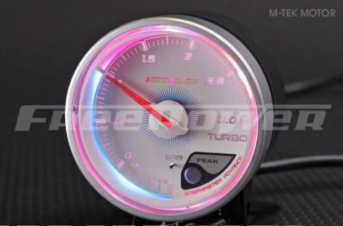 Turbo(boost) gauge/meter bar mm freepower angel eye(white face)