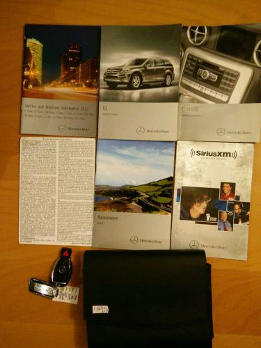 2012 mercedes benz gl class gl350 gl450 gl550 owners manual  comand +key #364