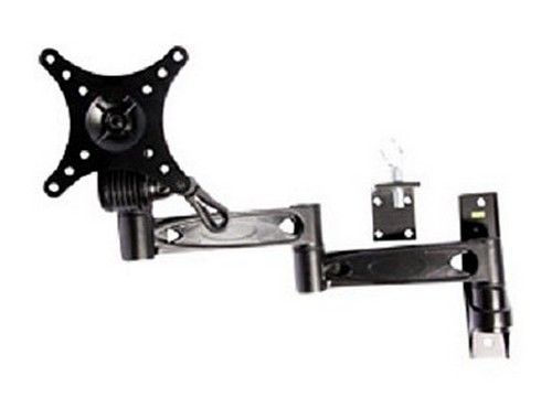 Rv trailer camper electronics tv swing arm with locking pin arm2502b