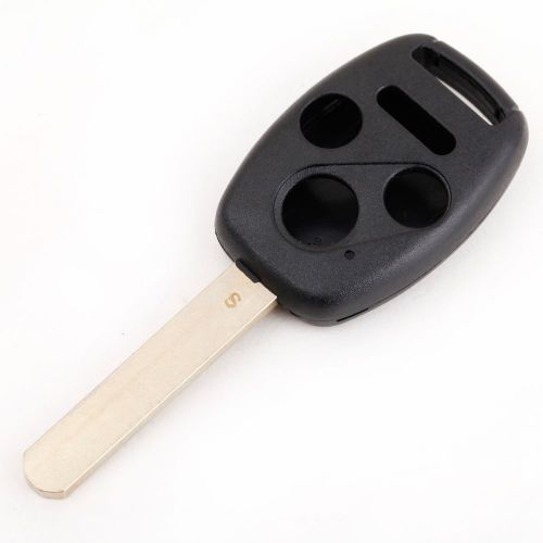 New remote head key replacement shell case 4 button w/ transponder space sda-a11