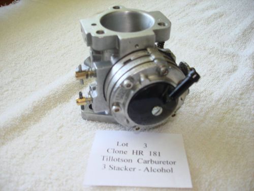 Vintage karting clone hr 181 tillotson carburetor -alcohol- lot 3