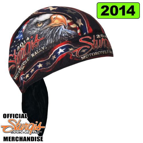 Sturgis biker rally 2014 eagle flag headwrap biker head wrap