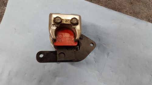Banshee polished rear brake caliper with billet ebrake block off