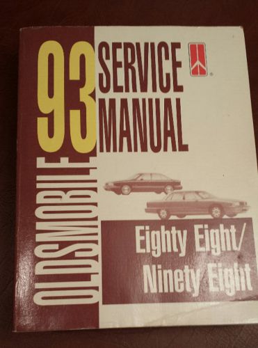 1993 oldsmobile eighty eight - ninety eight service manual – like new