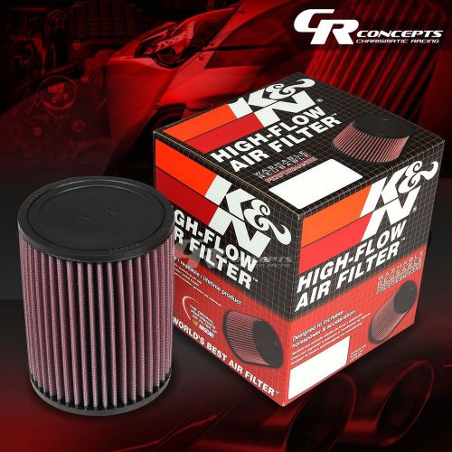 K&amp;n kn universal round straight cotton gauze 3&#034; air filter 6.5&#034; height ru-2820