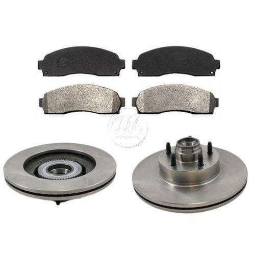 Ford explorer sport 2wd 2x4 front disc brake pads & rotors kit premium