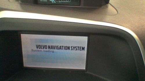 09 volvo s60 info-gps-tv screen gps sw xc display navigation 7 screen 268271