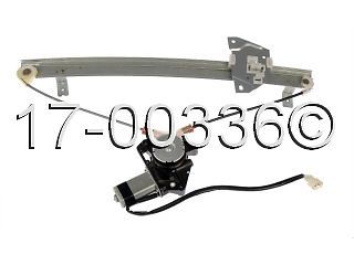 Brand new front left window regulator with motor fits mitsubishi galant