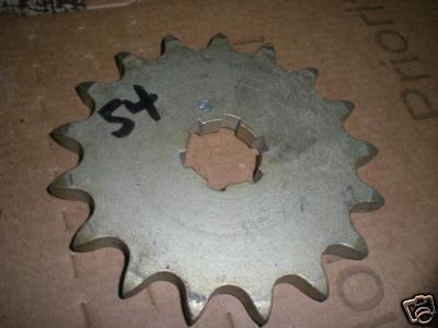 Nos sprocket 17 tooth f81m a1 s1 f5 f9 54-17