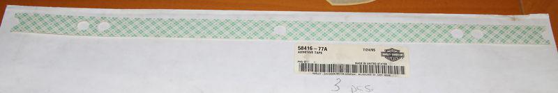 Harley  58416-77a fairing adhesive strip    nos oem genuine sold each