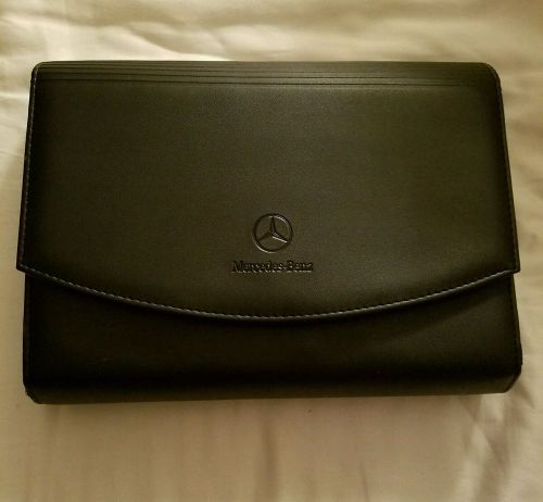 04 2004 mercedes benz e class owners manual with case, mint