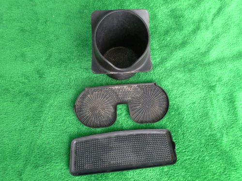 2001 - 2003 dodge durango center console cupholder insert liner tray rubber oem