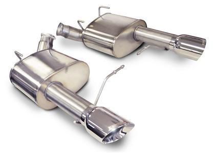 Corsa 11-14 ford mustang gt/boss 302 5.0l v8 polished xtreme axle-back exhaust