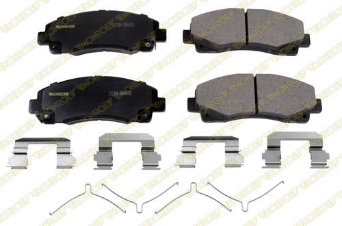 Monroe cx1584 brake pad or shoe, front-monroe ceramics brake pad