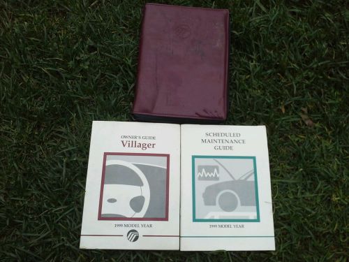 1999 mercury villager owner manual