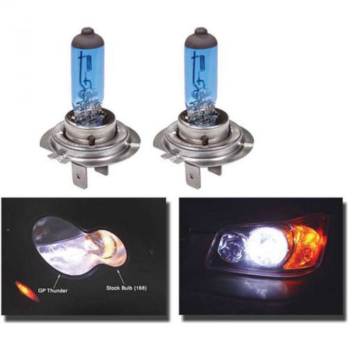 Headlight 55 watt h7 super white bulbs