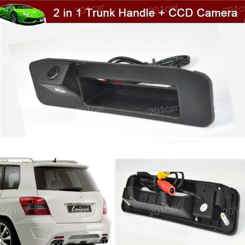 2in1 trunk handle+ reverse camera parking for mercedes benz glk260 glk300 glk350