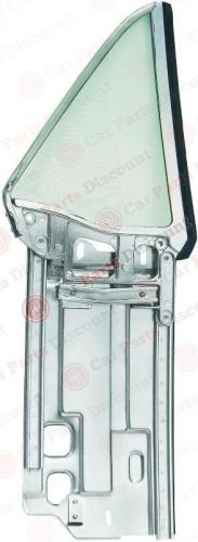 New dii quarter window assembly - lh left driver, d-3641fh