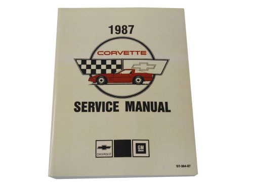 1987 corvette shop service manual